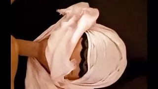 Arab woman dominated by big white dick