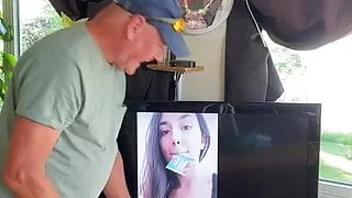 Gina asked for her facial!