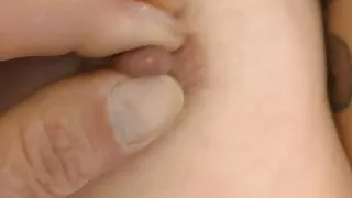 Slut plays with herself