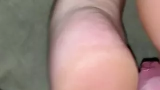 Cum on feet