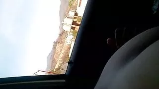 en el auto