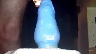 Anal Homemade Butt Plug Toy Deep In Ass