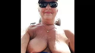 Cruising Top Down, in the Mustang