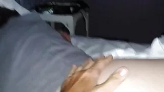 Wife's bare ass and pussy