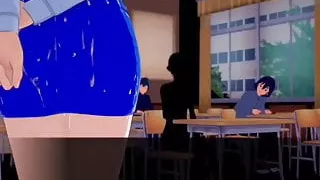 Trying to get my teacher dragon ball girl android 18 fired