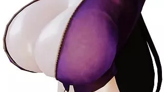 Nico Robin awesome boobs bouncing