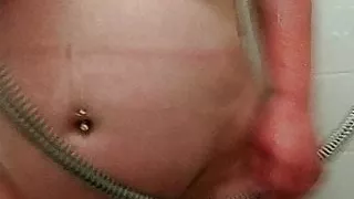 wife having a shower