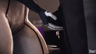 Liara gets Seduced by Dr. Eva Core