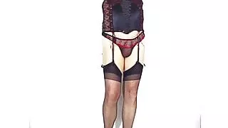 Amateursex, Crossdresser, Kleid