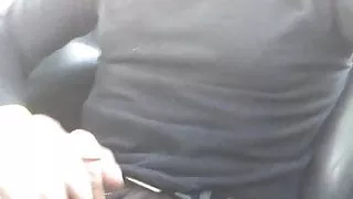 Car Wanking. In public. Verbal, jerking off & cumming!