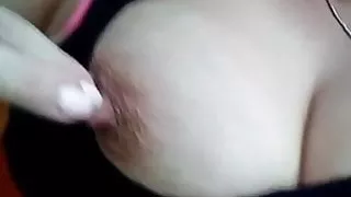 mature shows her nipples