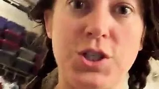 new video of heidi after shower