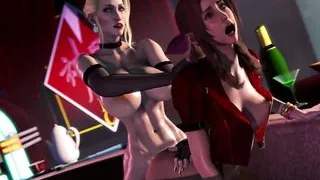 Aerith Gainsborough und Scarlet Futa