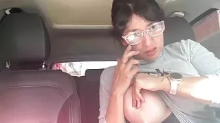Car Boobs and Pussy Flash 2