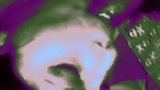 Blue light special BBW wifey Lisa Armijo blowjob