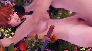 3D Kasumi from Video Game Dead or Alive Gets Fucks