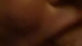 Giving a nice slow POV blowjob