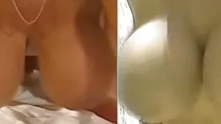 Lisa Lipps Takes Load to the Face & Giant Fake Tits Bouncing