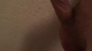 Playing with my dick in slow motion.