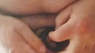 how to put a rubber ring on balls and cock