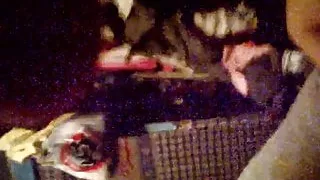 just doing my girls hair while she gives me a blowjob 