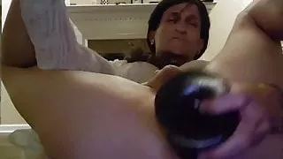 Velký Zadek, Dildo, Ladyboy, Spodní Prádlo, Malý Pták, Sólo