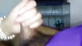 sexy girl sucks a small cock very well