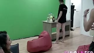 Paulova wants Salva's dick even though  the party just began