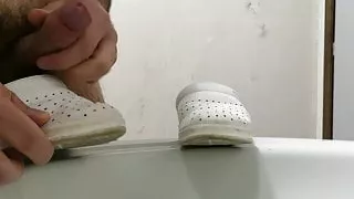 Put my cock fuck cum inside my aunt clogs sandals Fly Flot