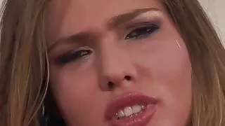 Amateur slut olivia laroche hooks up and has threesome