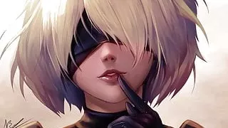 JOI En Espanol con voz 2B de NieR Automata by DaikoFextar