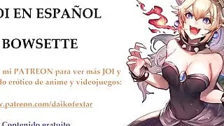 JOI con voz en Espanol Bowsette by DaikoFextar
