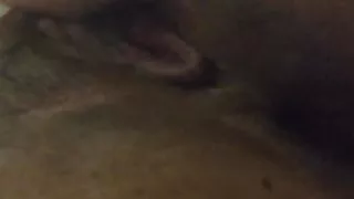 Wife fuckers herself with dildo