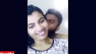 Indian Girl Lip Lock