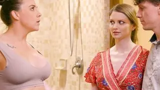 Couple gets horny female massage therapist