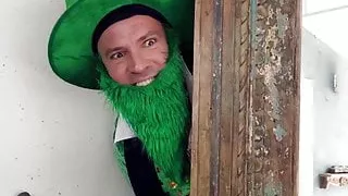 Delectable MILF fucks Elf and sucks cock near pool outside