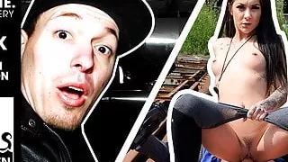 Hot fuck for Lullu Gun on railway area! stevenshame.dating
