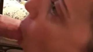 Allison sucking neighbor's cock again