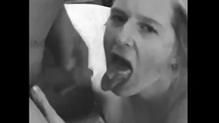 Step Mom swallowing young guy cum