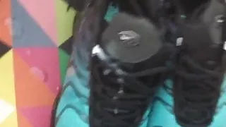 nice cum on my sneakers