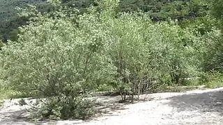 Unofficial nudism on the river