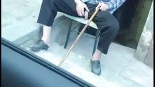 Grandfather-from The House Secretly Masturbation