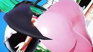 Morrigan And Lilith Aensland Breast Ass Expansion