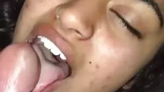 Sl girl giving blowjob