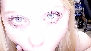 Sexy blonde got deeply fucked at POV casting audition