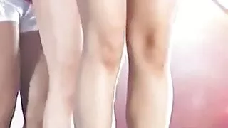 Another Close-Up Of Jeongyeon's Legs