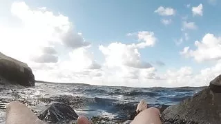 Stranden, Gay, Runka, Mastrubera, Utomhus, Offentligt