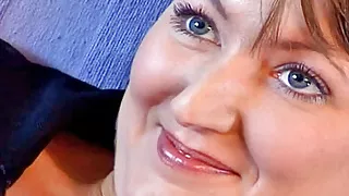 Husband watches his wife Becky with another man