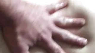 Cuck fucking the wife with a penis extender on