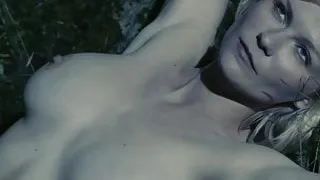 Kirsten Dunst - Melancholia nude topless tits